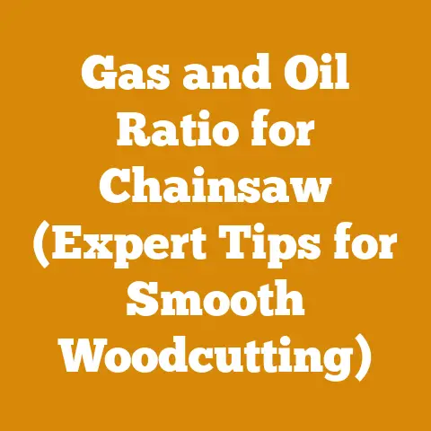 Gas and Oil Ratio for Chainsaw (Expert Tips for Smooth Woodcutting)