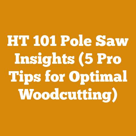 HT 101 Pole Saw Insights (5 Pro Tips for Optimal Woodcutting)