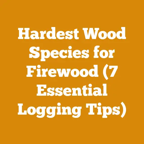 Hardest Wood Species for Firewood (7 Essential Logging Tips)