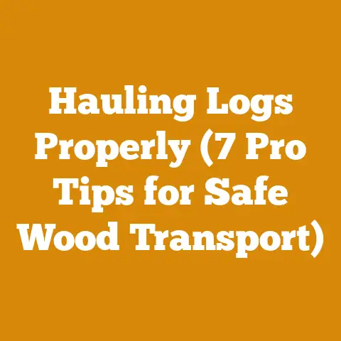 Hauling Logs Properly (7 Pro Tips for Safe Wood Transport)