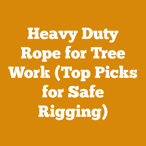 Heavy Duty Rope for Tree Work (Top Picks for Safe Rigging)