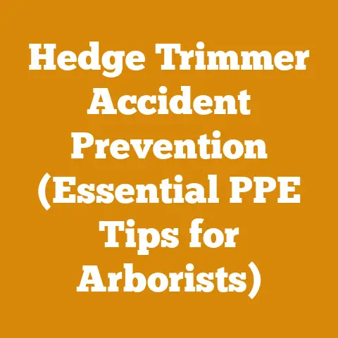 Hedge Trimmer Accident Prevention (Essential PPE Tips for Arborists)