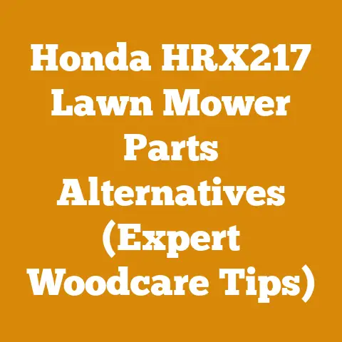 Honda HRX217 Lawn Mower Parts Alternatives (Expert Woodcare Tips)