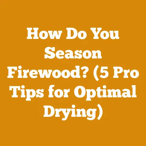 How Do You Season Firewood? (5 Pro Tips for Optimal Drying)