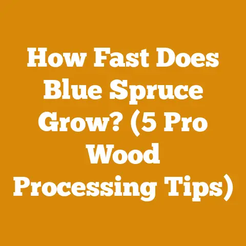How Fast Does Blue Spruce Grow? (5 Pro Wood Processing Tips)