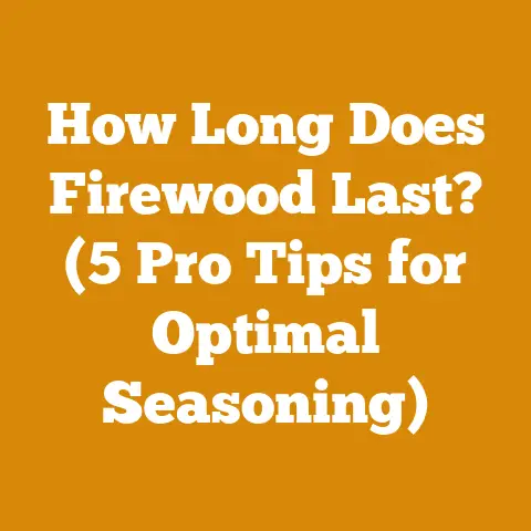 How Long Does Firewood Last? (5 Pro Tips for Optimal Seasoning)