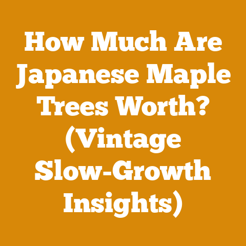 How Much Are Japanese Maple Trees Worth? (Vintage Slow-Growth Insights)