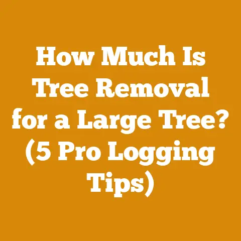 How Much Is Tree Removal for a Large Tree? (5 Pro Logging Tips)