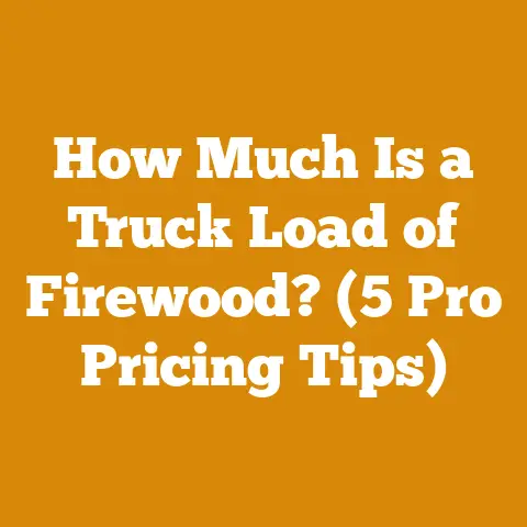 How Much Is a Truck Load of Firewood? (5 Pro Pricing Tips)