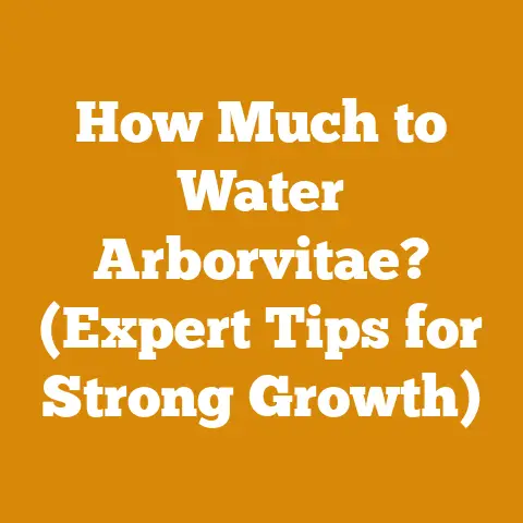 How Much to Water Arborvitae? (Expert Tips for Strong Growth)