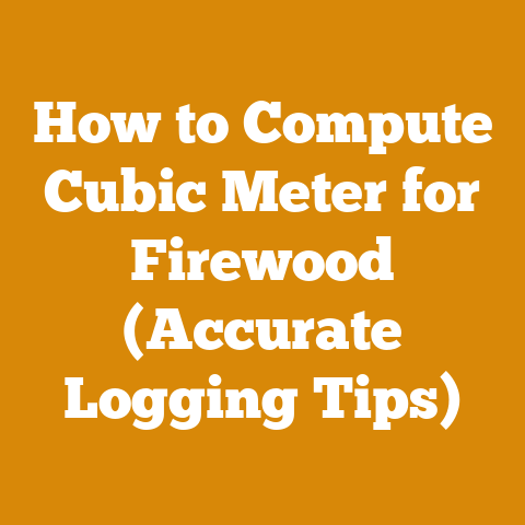 How to Compute Cubic Meter for Firewood (Accurate Logging Tips)