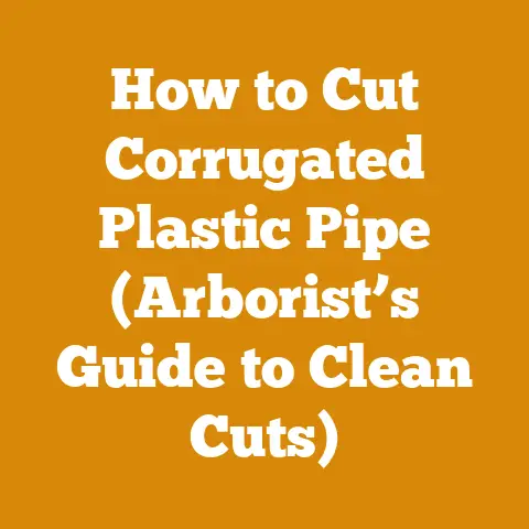 How to Cut Corrugated Plastic Pipe (Arborist’s Guide to Clean Cuts)