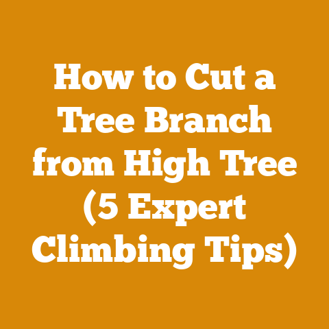 How to Cut a Tree Branch from High Tree (5 Expert Climbing Tips)