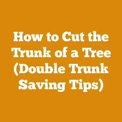 How to Cut the Trunk of a Tree (Double Trunk Saving Tips)