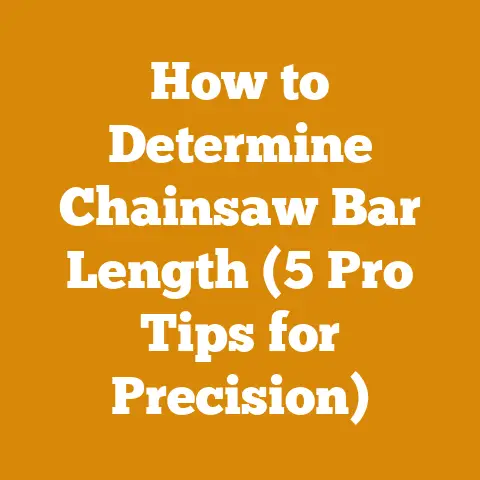 How to Determine Chainsaw Bar Length (5 Pro Tips for Precision)
