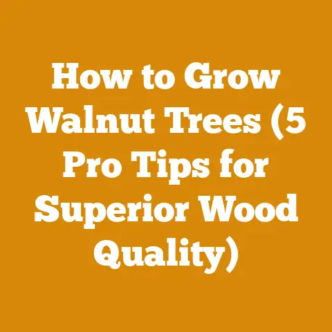 How to Grow Walnut Trees (5 Pro Tips for Superior Wood Quality)