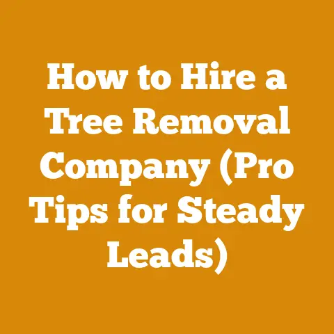 How to Hire a Tree Removal Company (Pro Tips for Steady Leads)