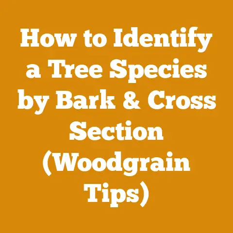 How to Identify a Tree Species by Bark & Cross Section (Woodgrain Tips)