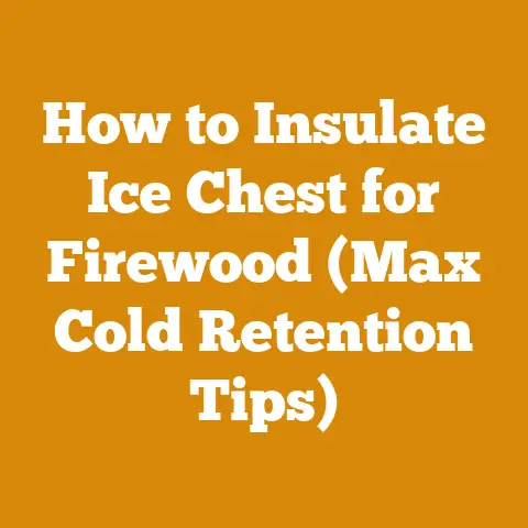 How to Insulate Ice Chest for Firewood (Max Cold Retention Tips)