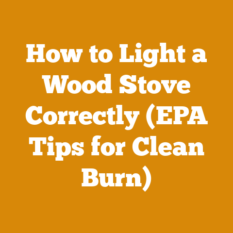How to Light a Wood Stove Correctly (EPA Tips for Clean Burn)