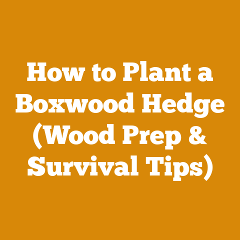 How to Plant a Boxwood Hedge (Wood Prep & Survival Tips)