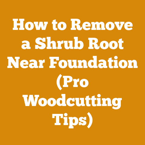 How to Remove a Shrub Root Near Foundation (Pro Woodcutting Tips)