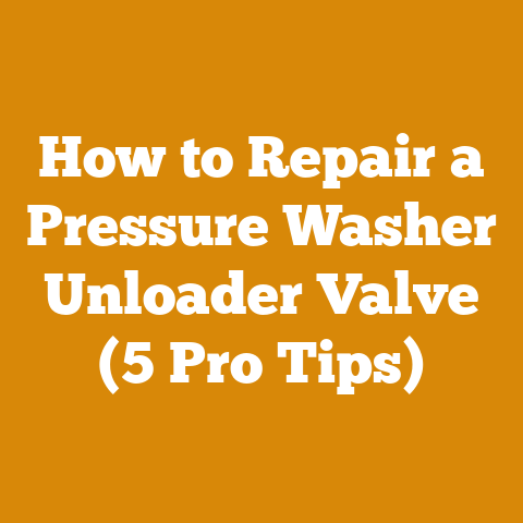 How to Repair a Pressure Washer Unloader Valve (5 Pro Tips)