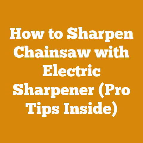 How to Sharpen Chainsaw with Electric Sharpener (Pro Tips Inside)