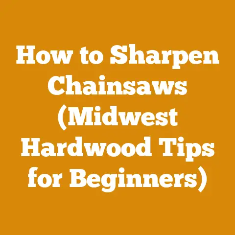 How to Sharpen Chainsaws (Midwest Hardwood Tips for Beginners)