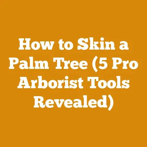 How to Skin a Palm Tree (5 Pro Arborist Tools Revealed)