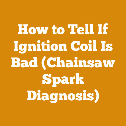 How to Tell If Ignition Coil Is Bad (Chainsaw Spark Diagnosis)