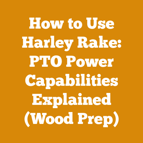 How to Use Harley Rake: PTO Power Capabilities Explained (Wood Prep)