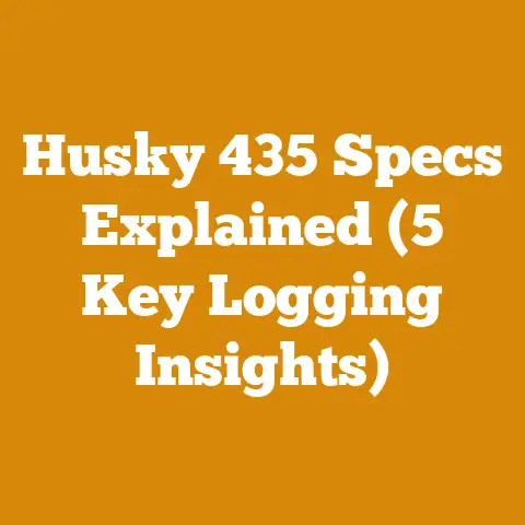 Husky 435 Specs Explained (5 Key Logging Insights)