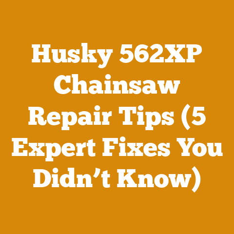 Husky 562XP Chainsaw Repair Tips (5 Expert Fixes You Didn’t Know)