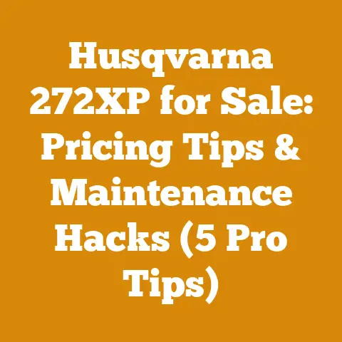 Husqvarna 272XP for Sale: Pricing Tips & Maintenance Hacks (5 Pro Tips)