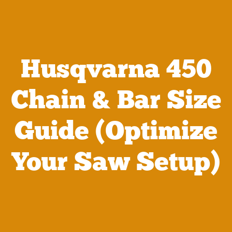 Husqvarna 450 Chain & Bar Size Guide (Optimize Your Saw Setup)