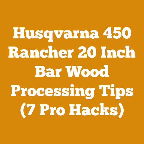 Husqvarna 450 Rancher 20 Inch Bar Wood Processing Tips (7 Pro Hacks)