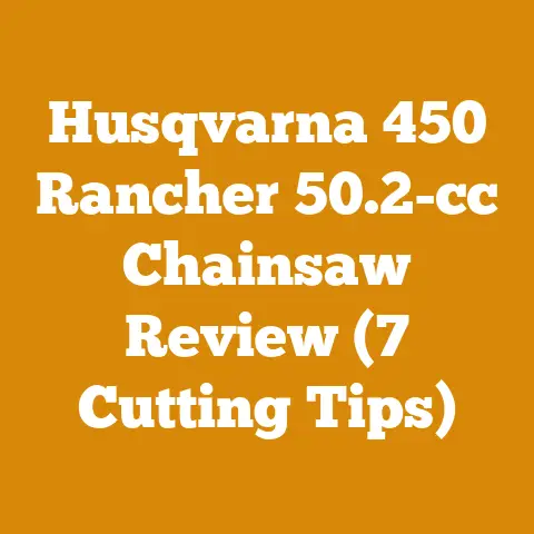 Husqvarna 450 Rancher 50.2-cc Chainsaw Review (7 Cutting Tips)