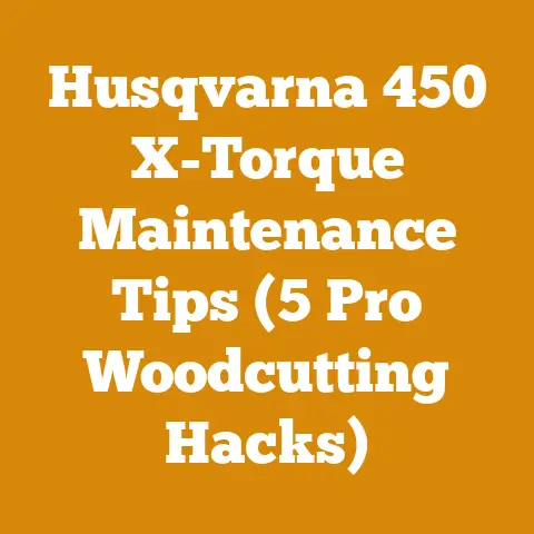 Husqvarna 450 X-Torque Maintenance Tips (5 Pro Woodcutting Hacks)