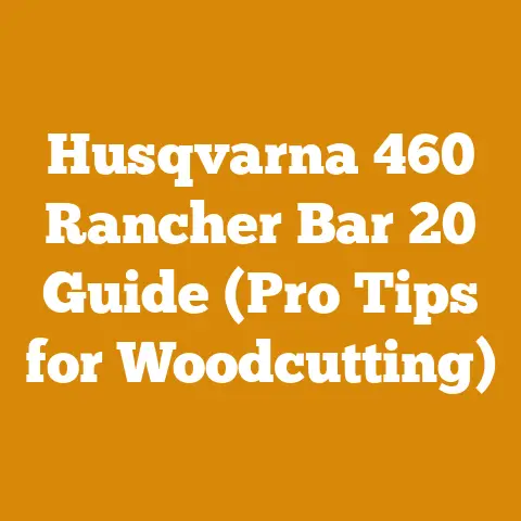 Husqvarna 460 Rancher Bar 20″ Guide (Pro Tips for Woodcutting)