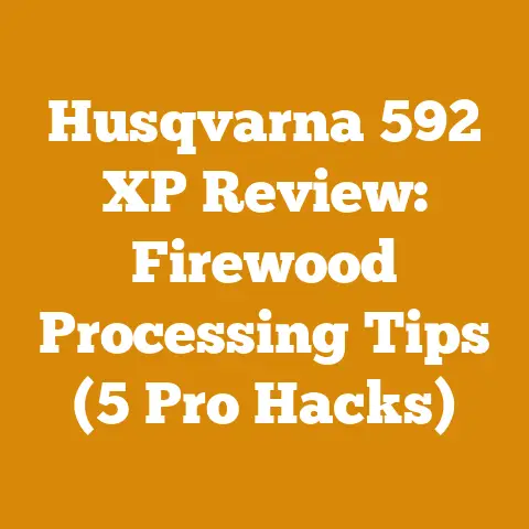 Husqvarna 592 XP Review: Firewood Processing Tips (5 Pro Hacks)