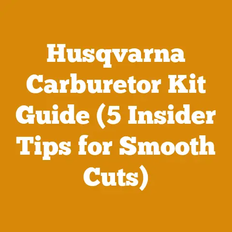 Husqvarna Carburetor Kit Guide (5 Insider Tips for Smooth Cuts)
