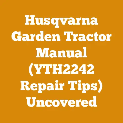 Husqvarna Garden Tractor Manual (YTH2242 Repair Tips) Uncovered
