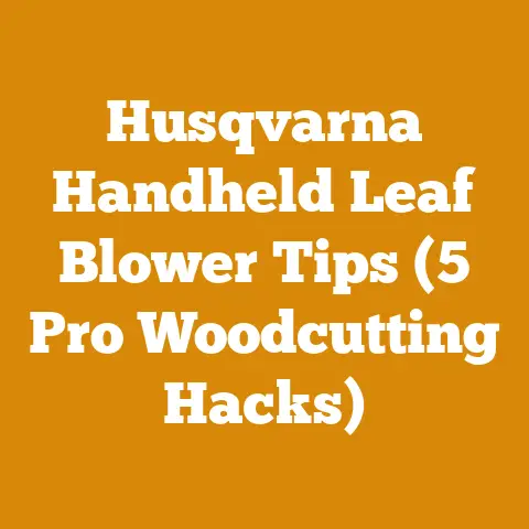 Husqvarna Handheld Leaf Blower Tips (5 Pro Woodcutting Hacks)