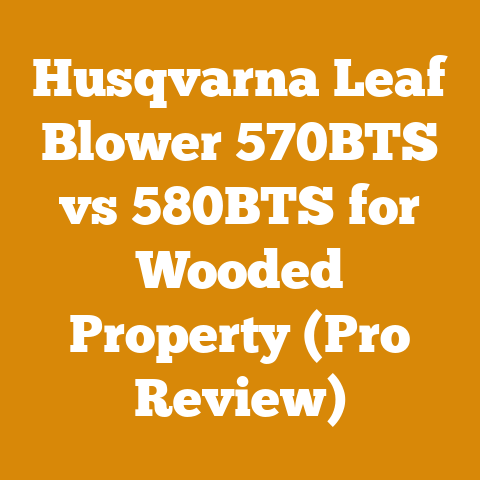 Husqvarna Leaf Blower 570BTS vs 580BTS for Wooded Property (Pro Review)