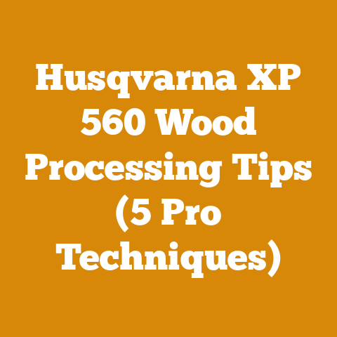 Husqvarna XP 560 Wood Processing Tips (5 Pro Techniques)