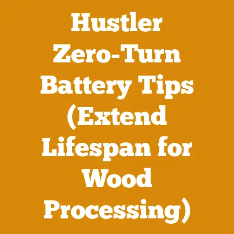 Hustler Zero-Turn Battery Tips (Extend Lifespan for Wood Processing)
