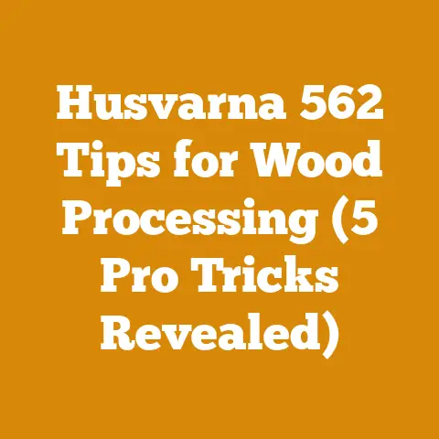 Husvarna 562 Tips for Wood Processing (5 Pro Tricks Revealed)