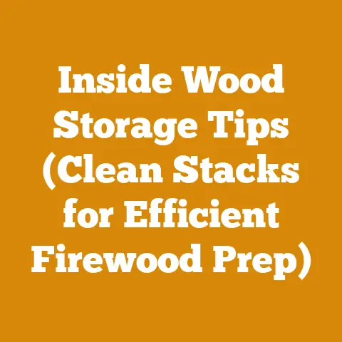 Inside Wood Storage Tips (Clean Stacks for Efficient Firewood Prep)