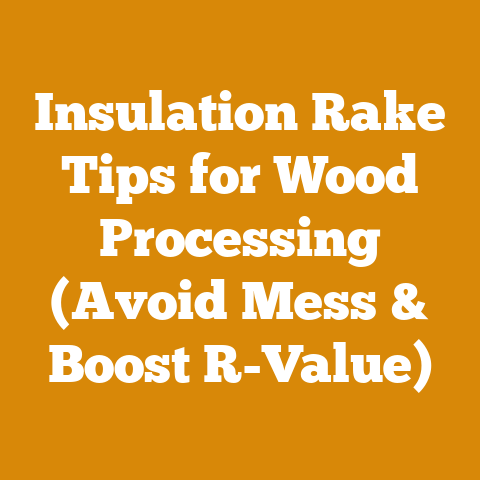Insulation Rake Tips for Wood Processing (Avoid Mess & Boost R-Value)